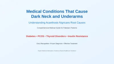 medical conditions that causes dark neck and under arm