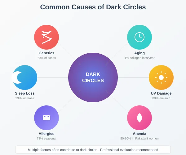 dark circles causes