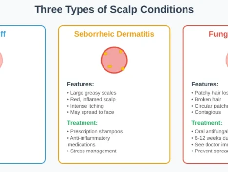 scalp conditions comparison