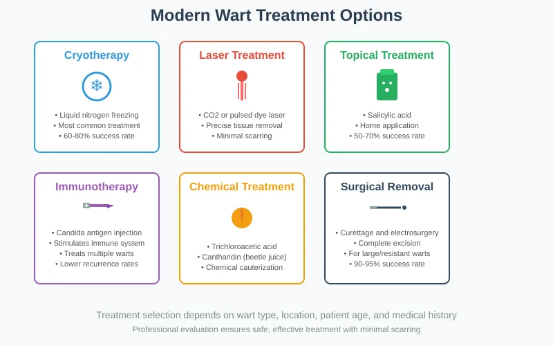 wart treatment methods