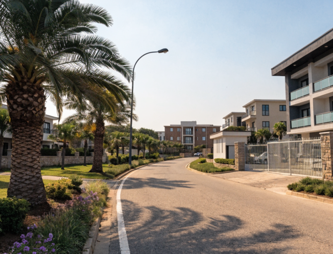 Bahria Town Lahore residential neighborhood street